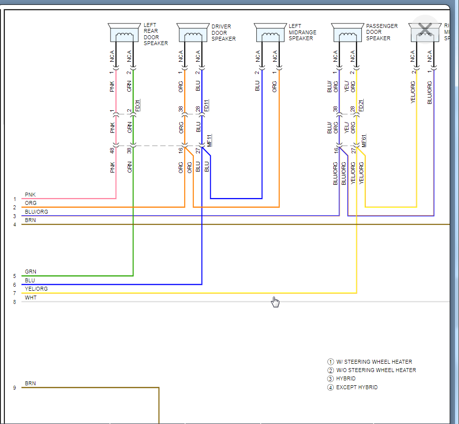 Radio Diagram Needed: Radio Wiring Diagram for the Car Listed