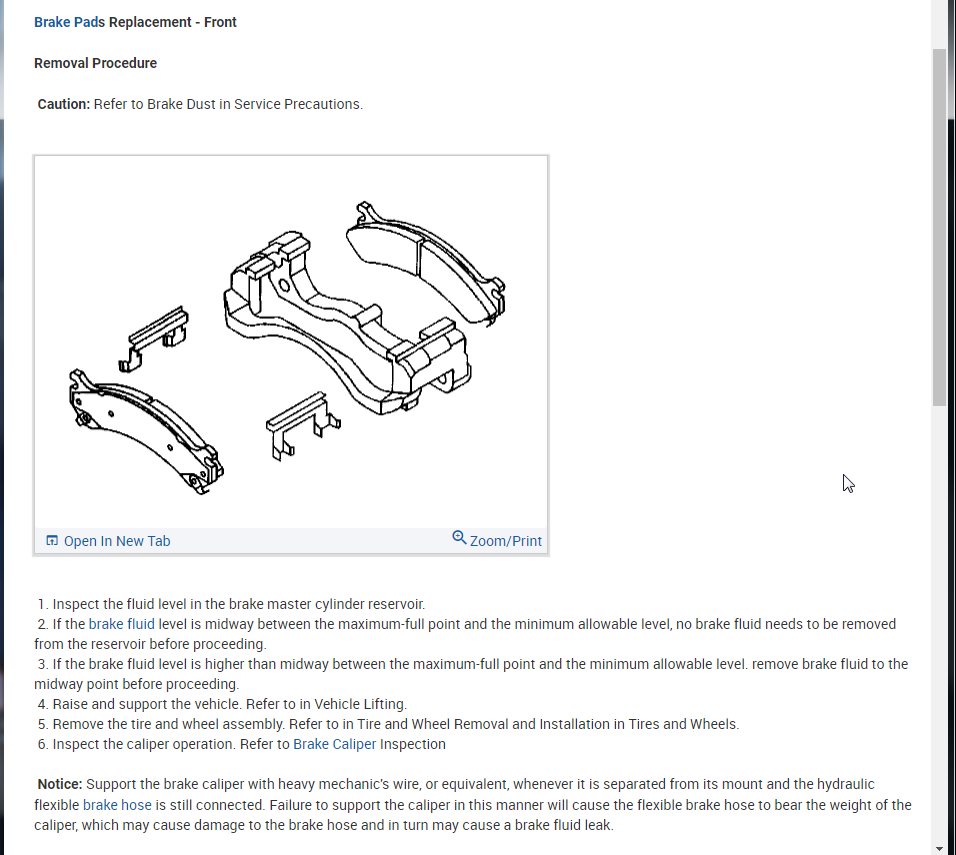 Front Brake Caliper Bolt Sizes I Would Like to Know What All the