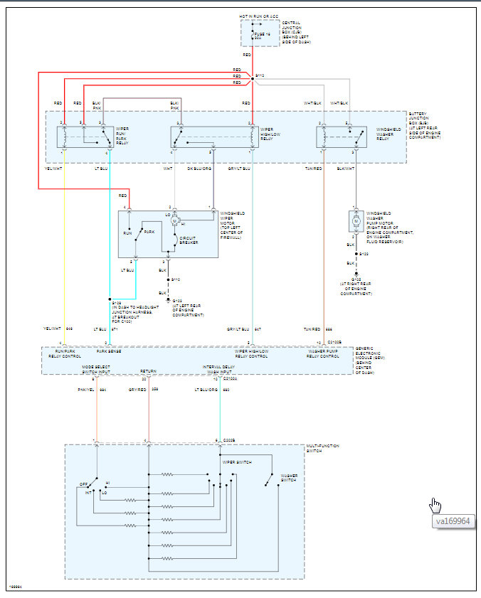 Wiper Relay Location Where Is the Wiper Relay for the Wiper Motor...