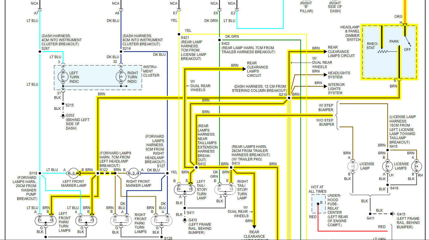 Running Lights and Dash Lights Stopped Working?