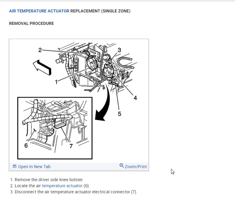 How to Replace the Blend Door? My Blend Door "gear&...