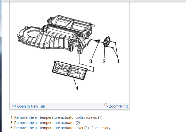 How to Replace the Blend Door? My Blend Door "gear&...