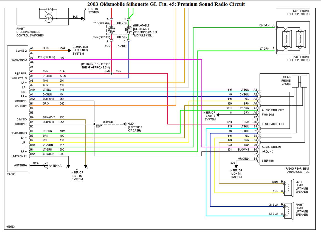 2004 Buick Rainier Radio Wiring Diagram - Wiring Diagram