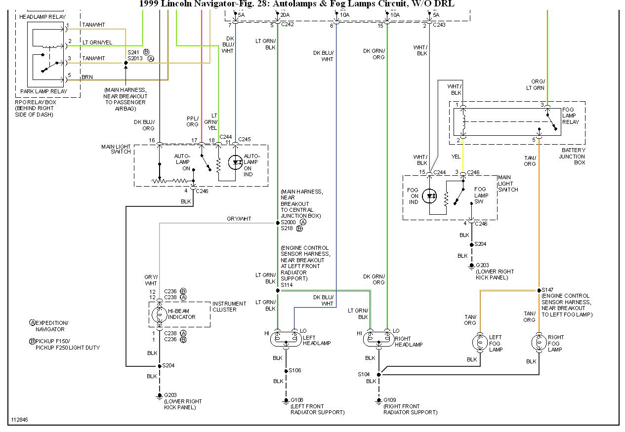 2005 Lincoln Aviator Wiring Diagram