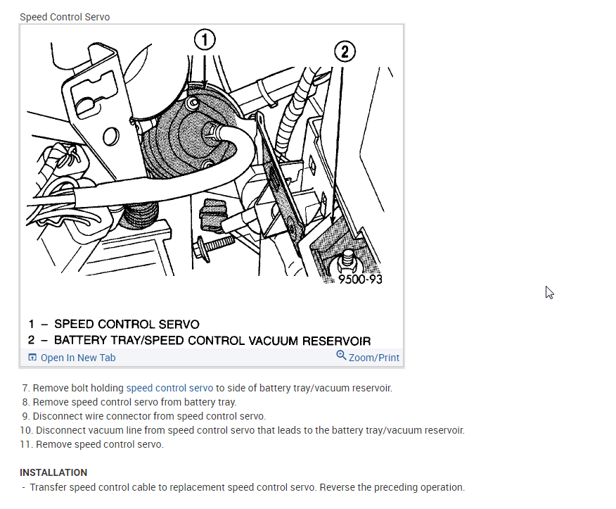 Cruise Control Will Not Engage I Recently Replace the