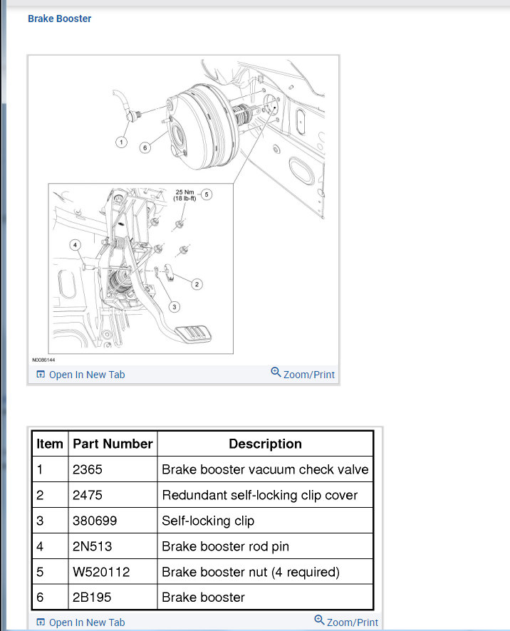 Brake Booster Cause Pedal to Go to Floor