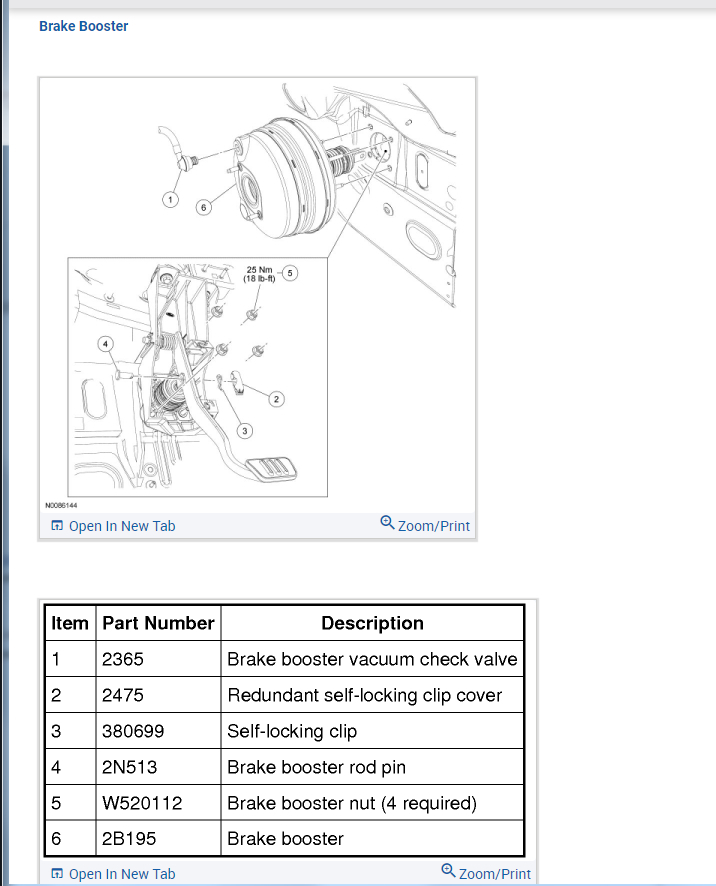 Brake Booster Cause Pedal to Go to Floor