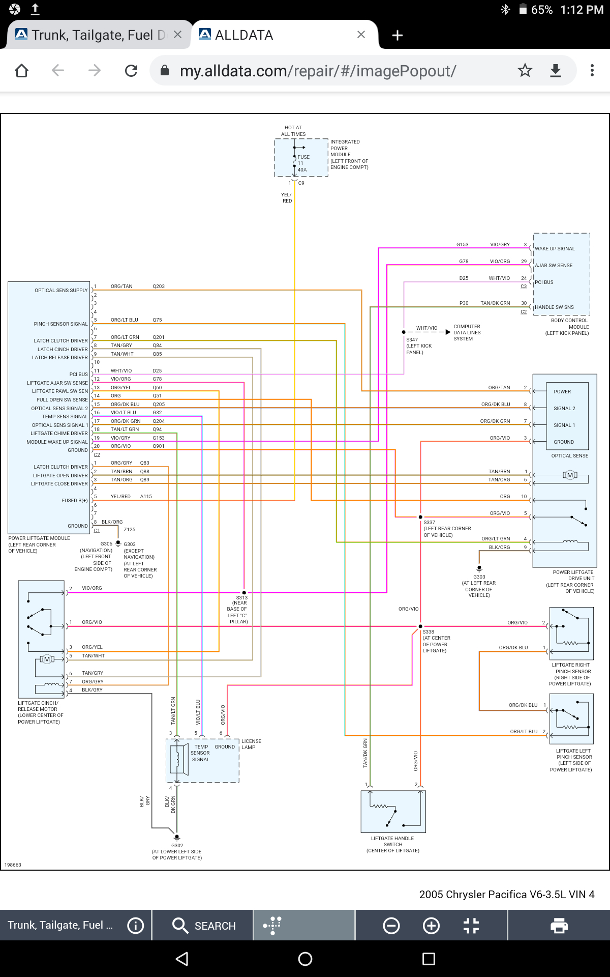 Power Liftgate Not Working Properly Using the Key Fob Results in