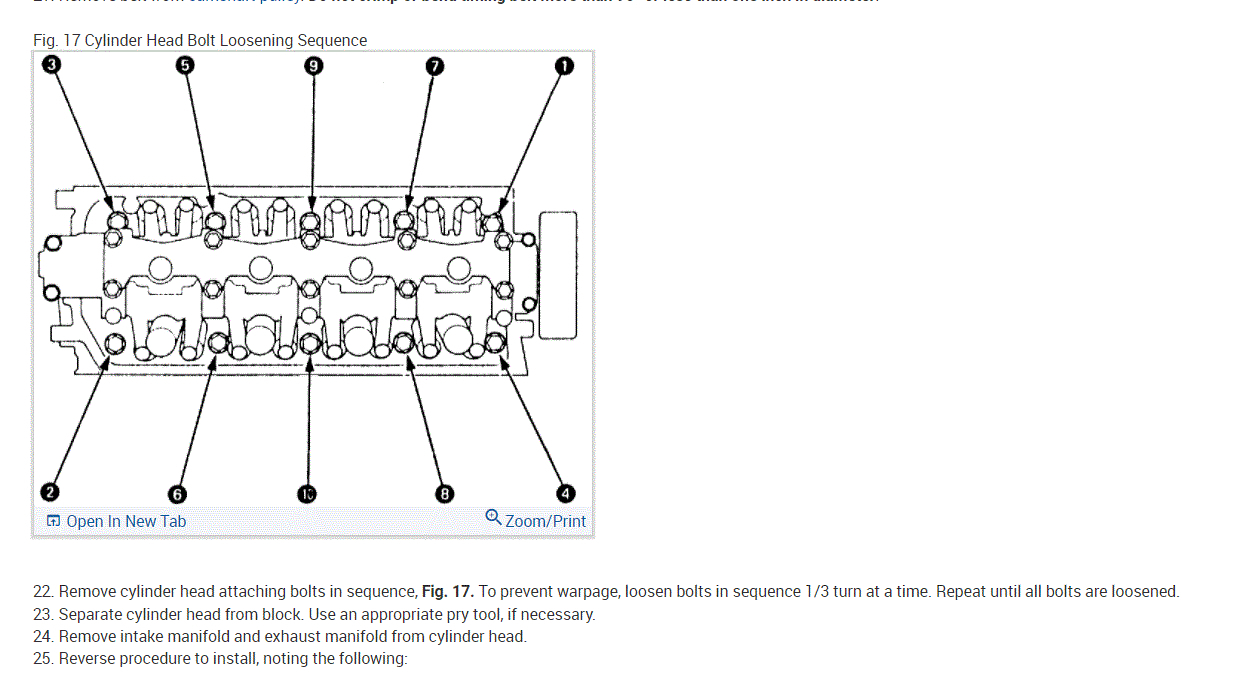 Head Gasket Replacement Instructions Please? Cars Idle Changes,