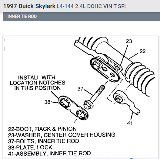 Inner Tie Rod Torque Specs Needed Hi, I'm Needing Inner