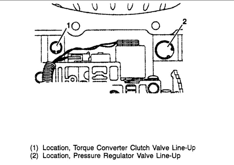 Torque Converter Lock Up Solenoid Removal Torque Converter