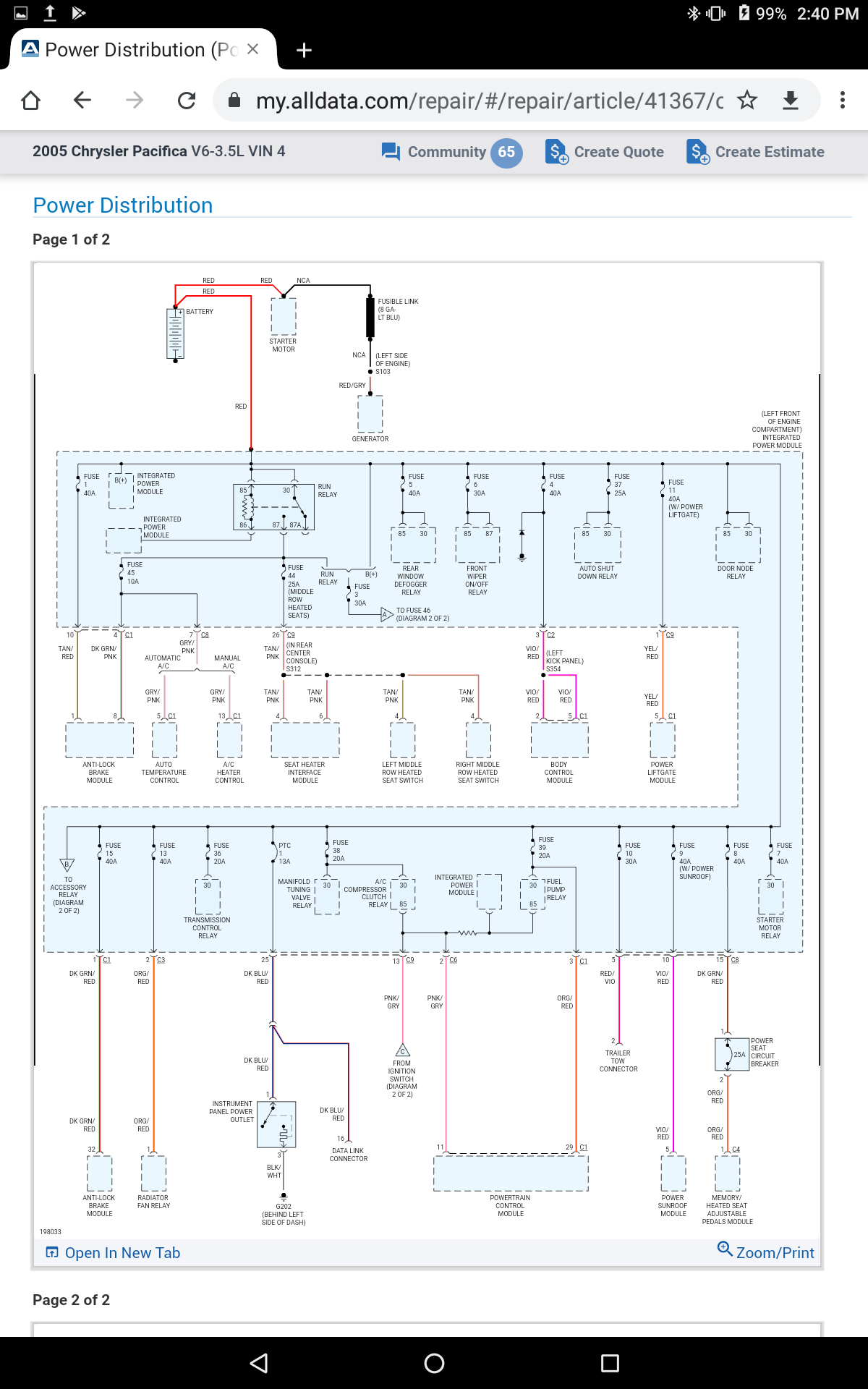 Power Liftgate Not Working Properly Using the Key Fob Results in