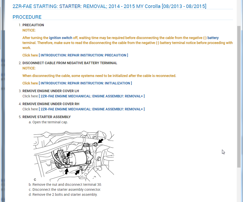 My Starter Is Not Working? Hi There, My Car Listed Above Hasn&...
