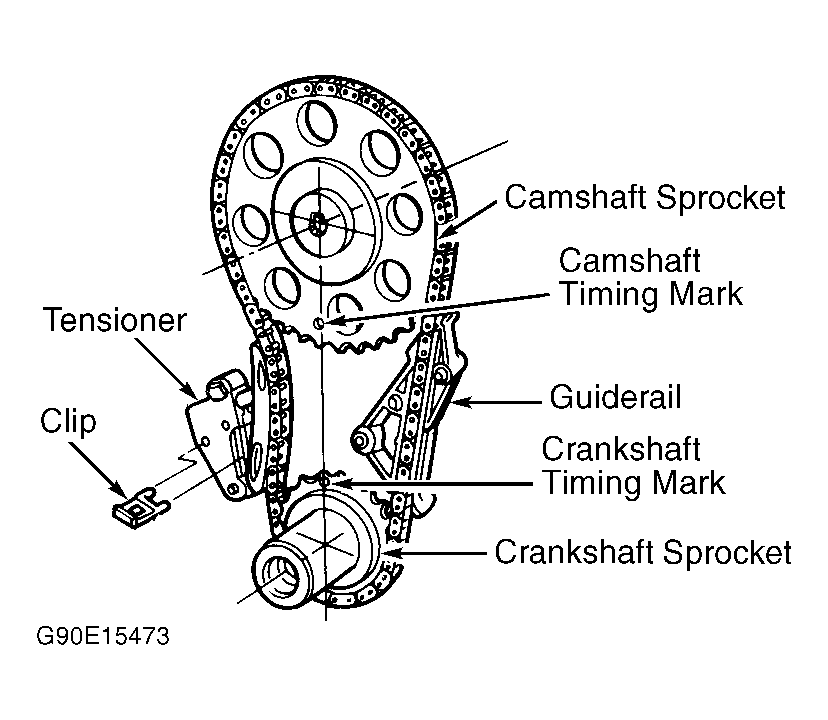 1998 Ford Explorer 4.0 2 Overhead Cams Timing Chain and Cam Chains...