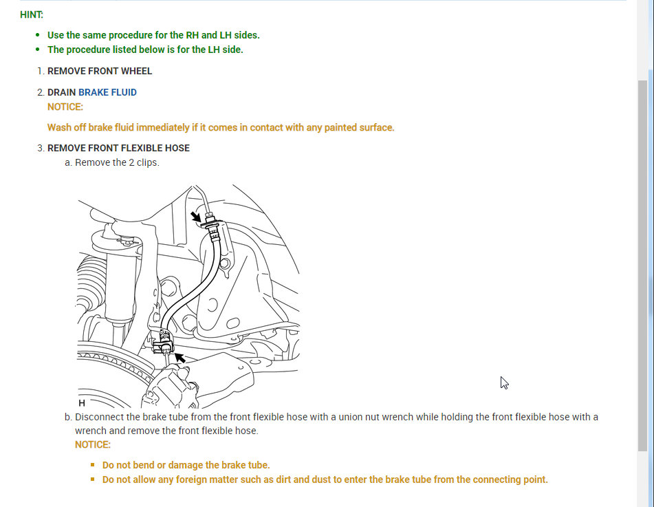Right Front Brake Hose Is Bad After Having a Complete Brake Job