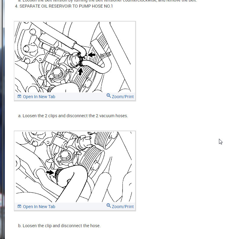 Power Steering Stopped Working the High Side Hose Is Leaking