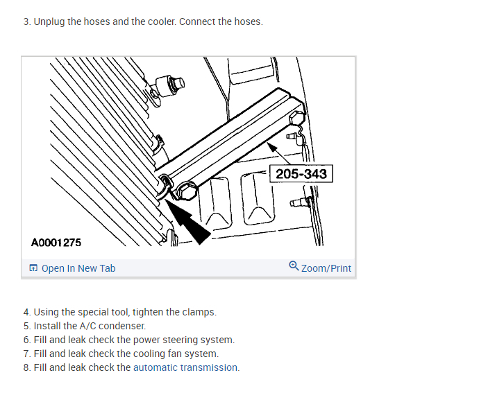 What Size Transmission Cooler Came Standard on This Car?