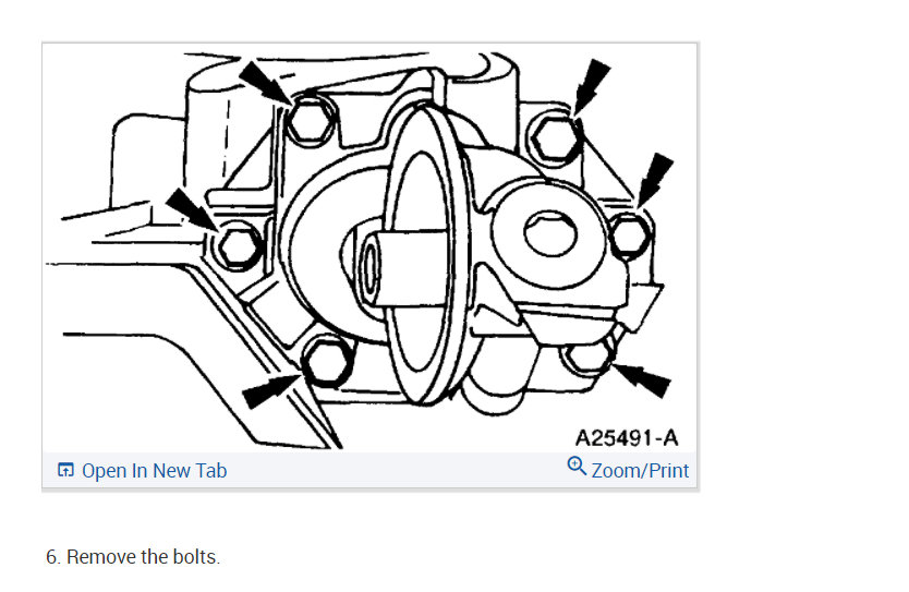 Oil Pump Location and Replacement Instructions Needed