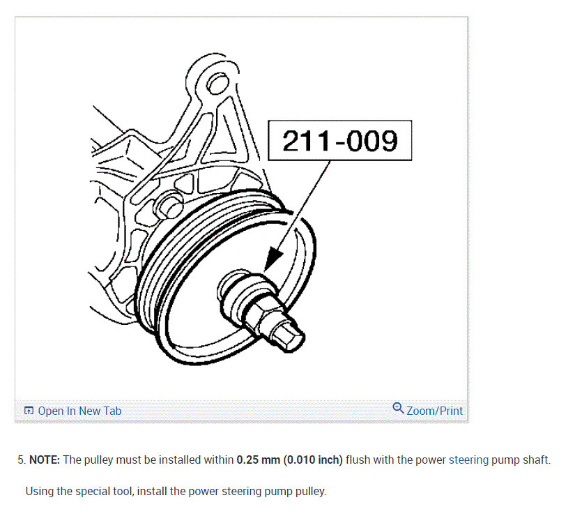 Power Steering Pump Pulley Removal? I Got a New Pulley