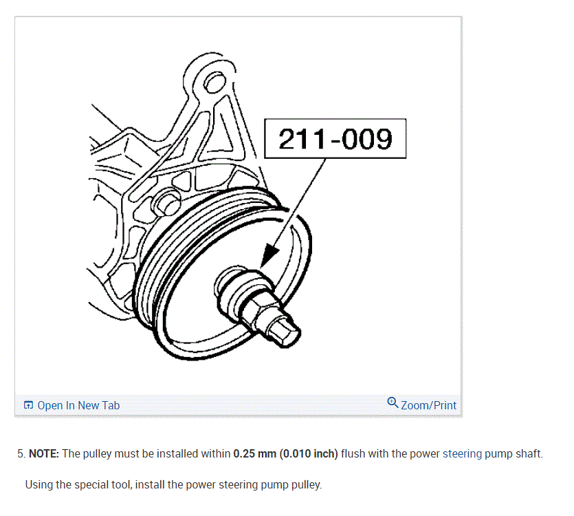 Power Steering Pump Pulley Removal? I Got a New Pulley