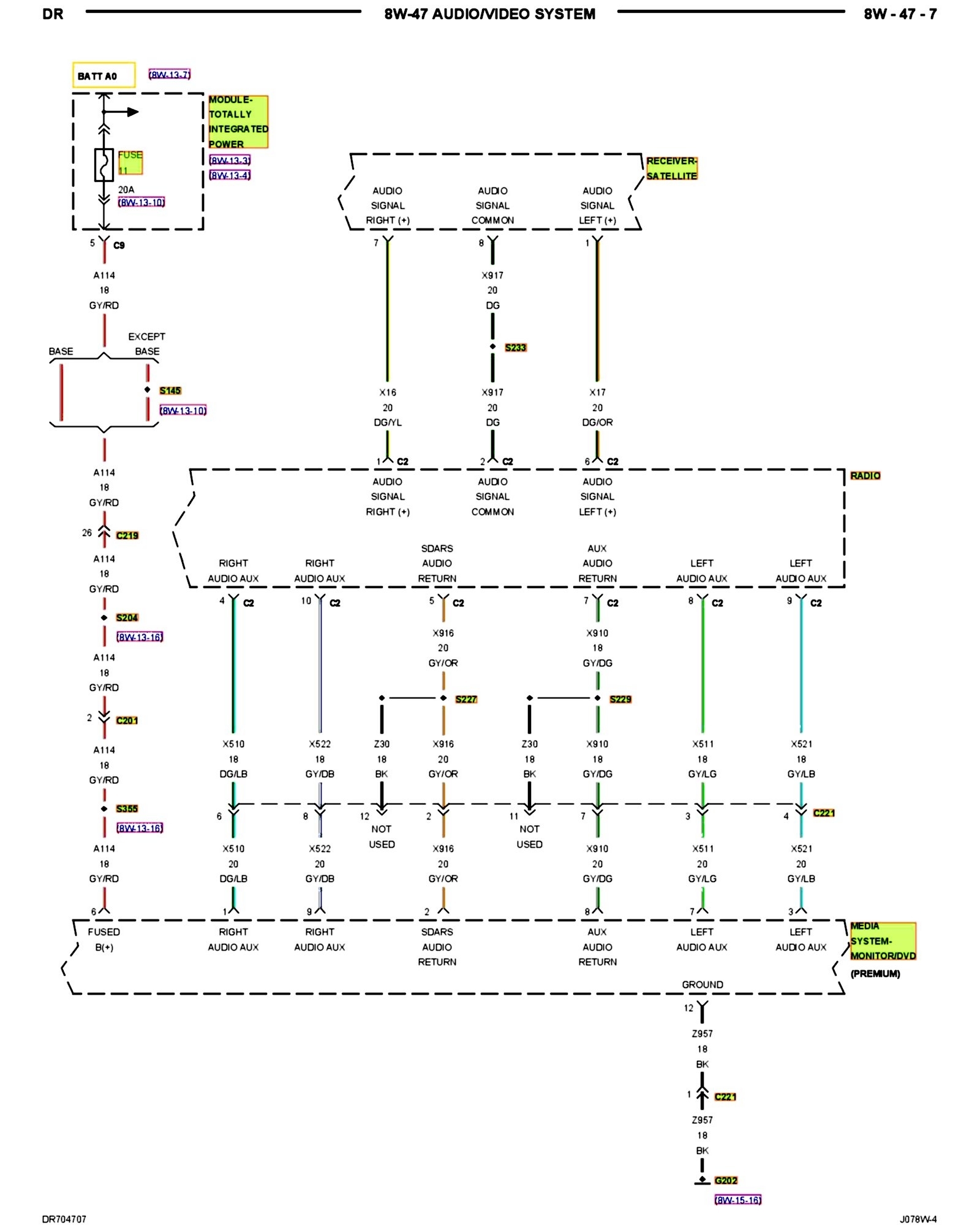 Stereo Speakers Stopped Working, Wiring Diagram Needed