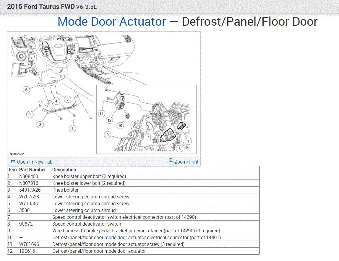 Where Is the Actuator That Will Change the Direction of Air Flow?