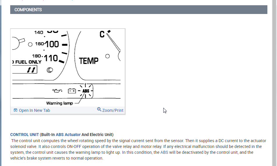 Symptoms Of A Bad Abs Pump Module