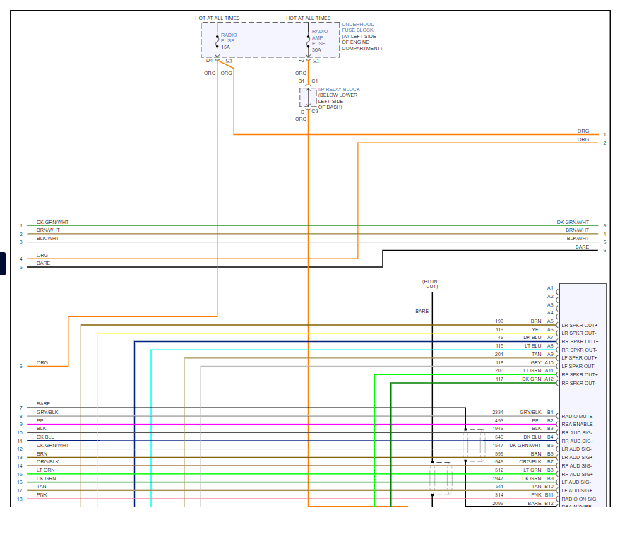 Radio Wiring Diagrams Please?: Radio Turns on All the Dials Work