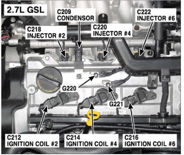 Spark Plug Number Order Misfire on 1 and 3. 3 Plugs on Top and 3