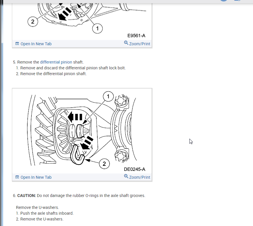 The Differential Axle Seal Leaks ? the Differential Axle Seal