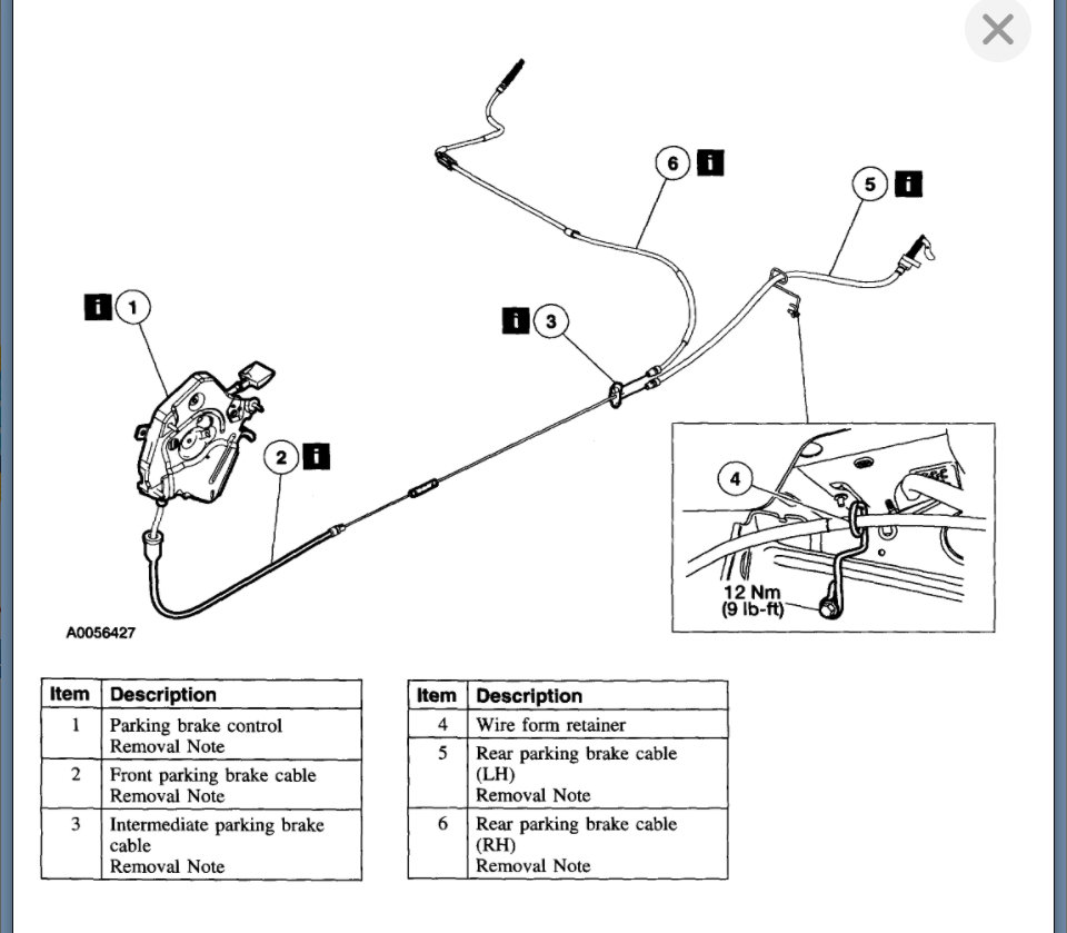 Parking Brake Pedal Does Not Go Down