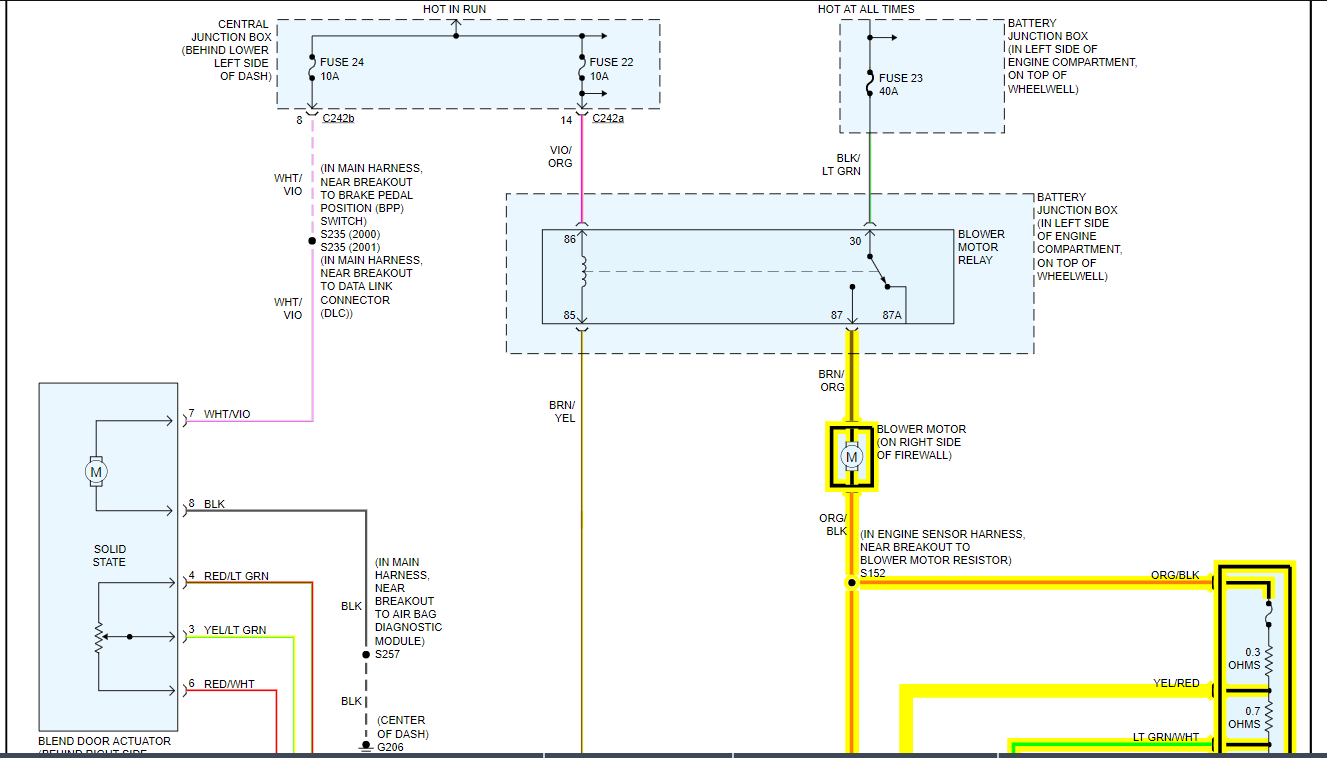Relay Buzzing, HVAC Blower and A/C Live without Key On