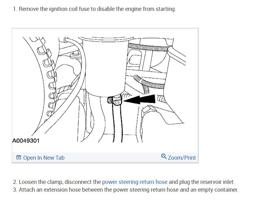 Power Steering Flush Instructions Power Steering Intermittently