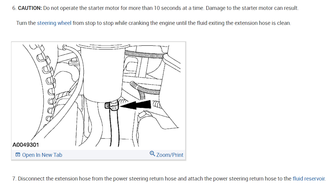 Power Steering Flush Instructions Power Steering Intermittently