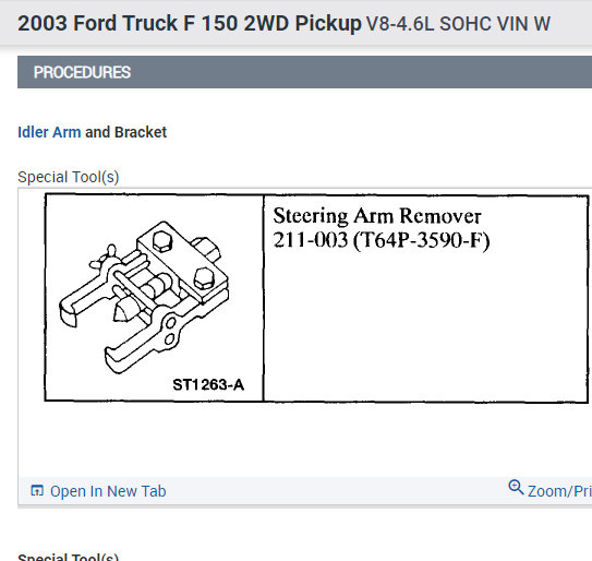 Idler Arm Replacement Instructions Please? I Had My Car in for a