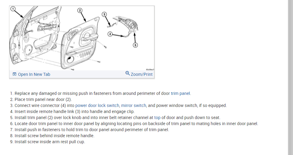 Inside Door Handle Not Working? the Inside Handle Will Not Let Me...