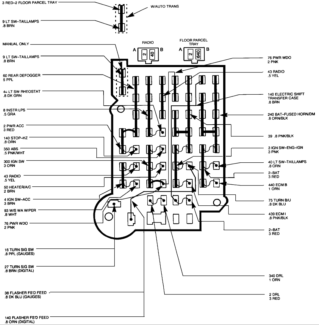 vw tail light wiring diagram