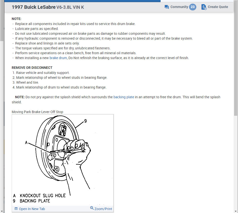 Rear Tire Locked Up I Have a 1997 Buick LeSabre Limited with