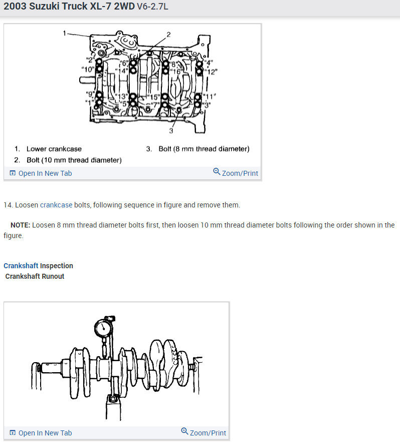 Main Bearing Torque and Assembly Process for Lower End?