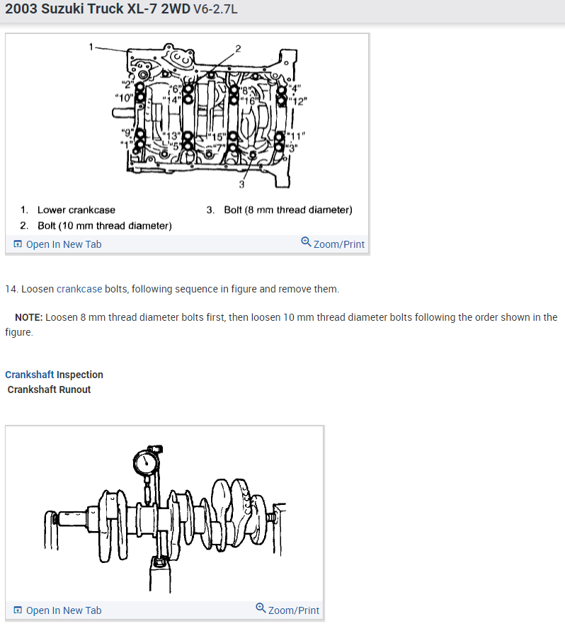 Main Bearing Torque and Assembly Process for Lower End?