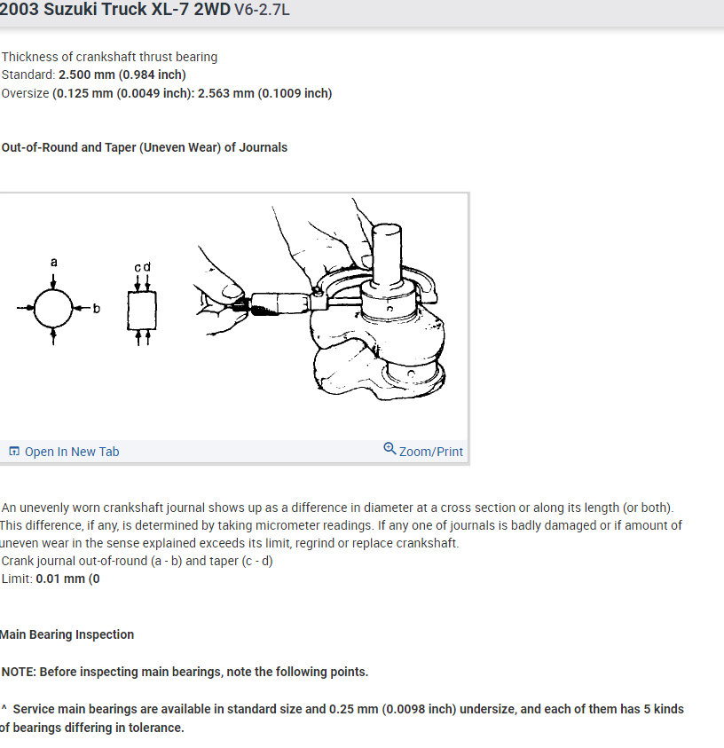Main Bearing Torque and Assembly Process for Lower End?