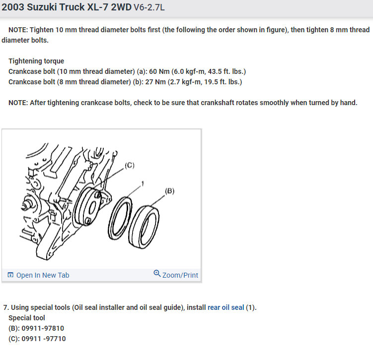Main Bearing Torque and Assembly Process for Lower End?