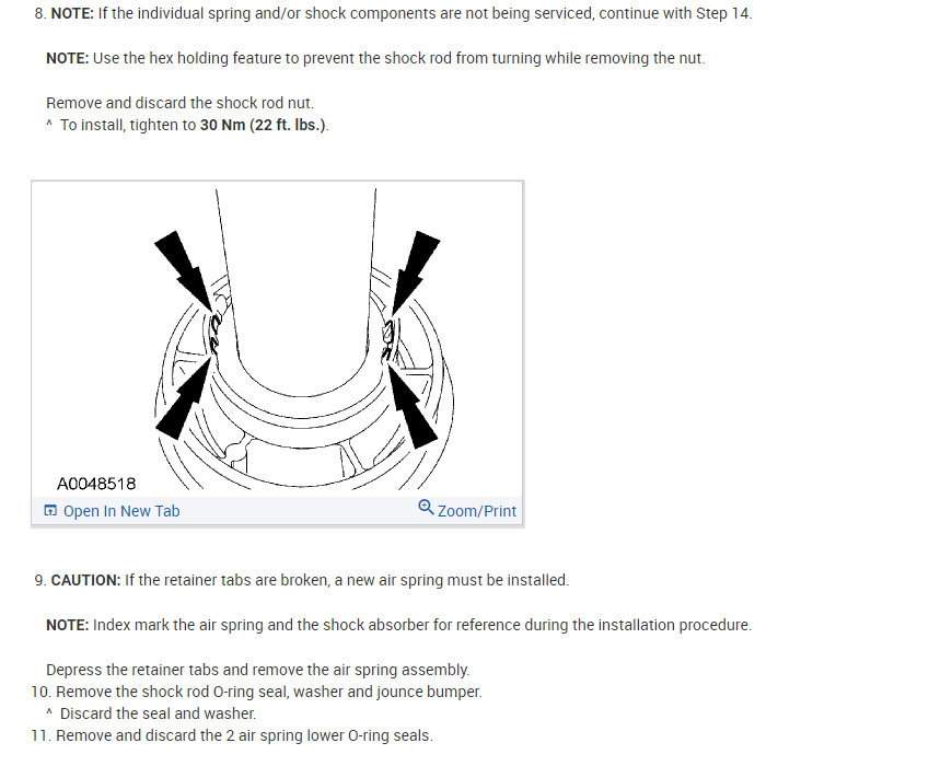 Air Suspension Calibration? Came Out and RF Bag Deflated. Turned