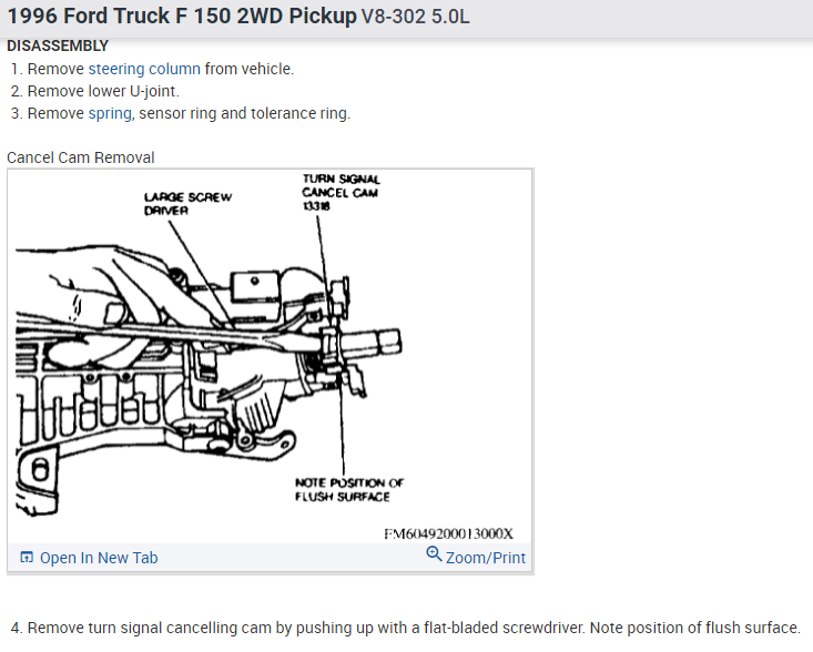 How to Replace the Steering Column with Tilt Wheel?