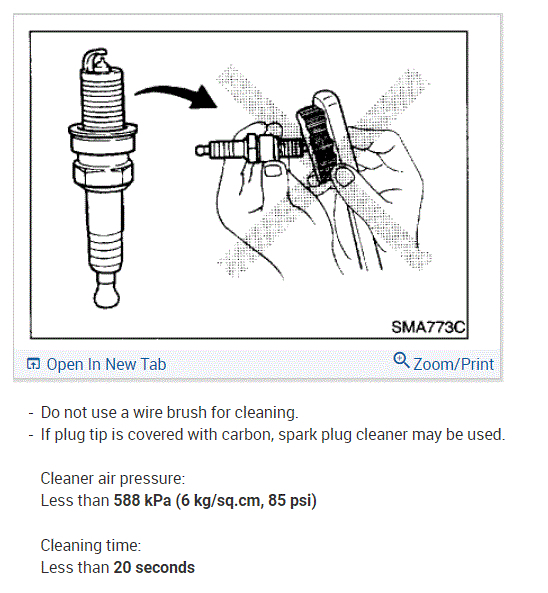 Spark Plug Replacement When I Was Doing a Tune Up I Noticed That
