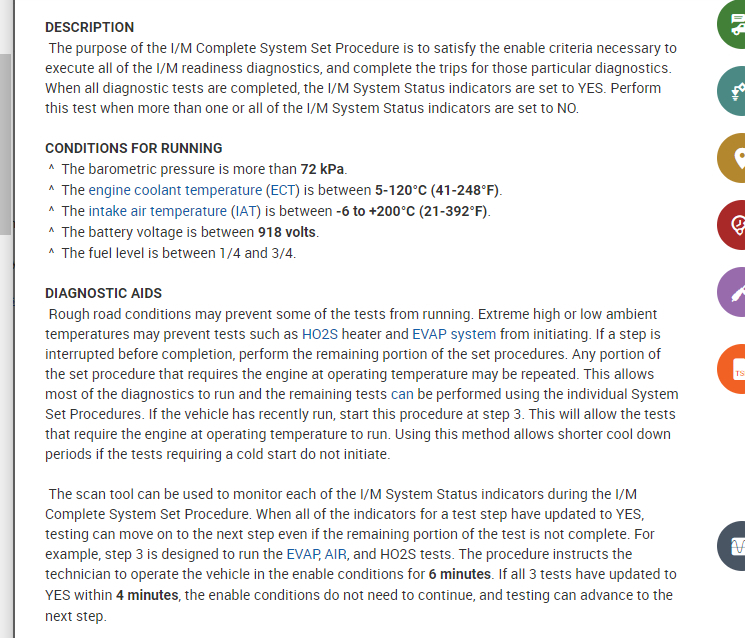 Failed Emissions Inspection Do to Multiple Systems Reading "not