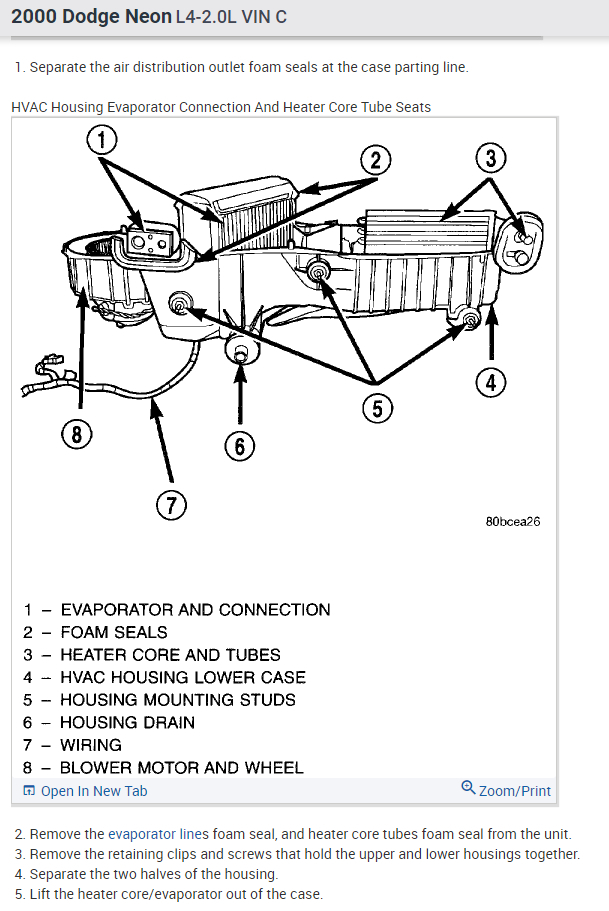 Heater Core Replacement Instructions? When the Car Warms Up, and