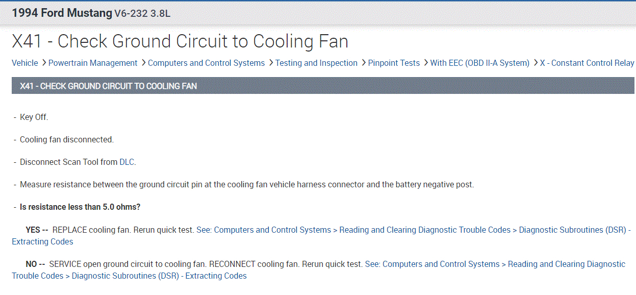 Cooling Fans Not Turning On the Cooling Fans Won’t Come on When...