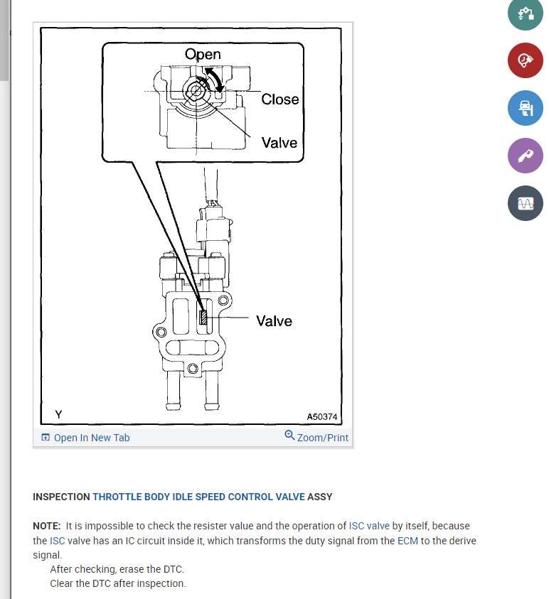 Idle Air Control Valve Hi. This Valve Is Constantly with 12v? or