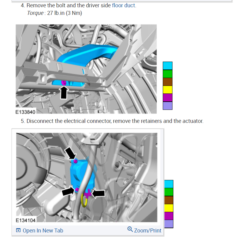 Where Is the Air Vent Actuator Located?